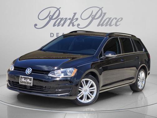 Black 2016 Volkswagen Golf SportWagen TSI Limited Edition