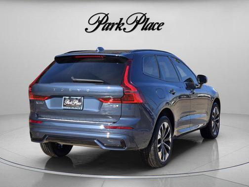 Denim Blue Metallic 2026 Volvo XC60 Plug-In Hybrid Plus, T8 AWD Electric/Gasoline, Dark
