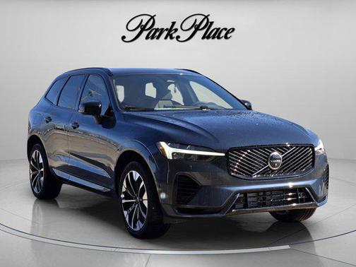Denim Blue Metallic 2026 Volvo XC60 Plug-In Hybrid Plus, T8 AWD Electric/Gasoline, Dark