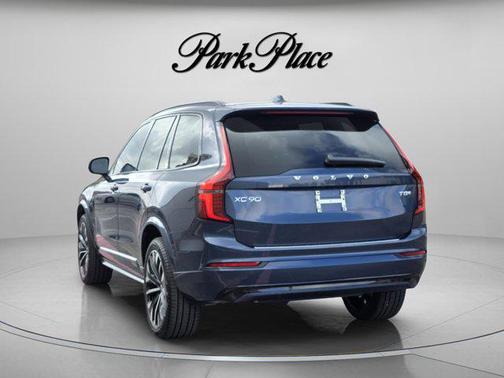 Denim Blue Metallic 2026 Volvo XC90 Plug-In Hybrid Ultra Dark Theme, T8 AWD, Electric/Gasoline, 7 Seats