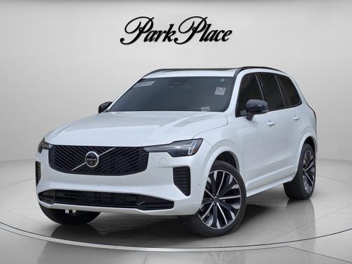 Crystal White Pearl 2026 Volvo XC90 Ultra Dark Theme, B6 AWD Gas (mild hybrid), Gasoline, 7 Seats