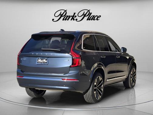 Denim Blue Metallic 2026 Volvo XC90 Plus, B6 AWD Gas (mild hybrid), Gasoline, Bright, 7 Seats