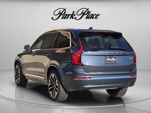 Denim Blue Metallic 2026 Volvo XC90 Plus, B6 AWD Gas (mild hybrid), Gasoline, Bright, 7 Seats