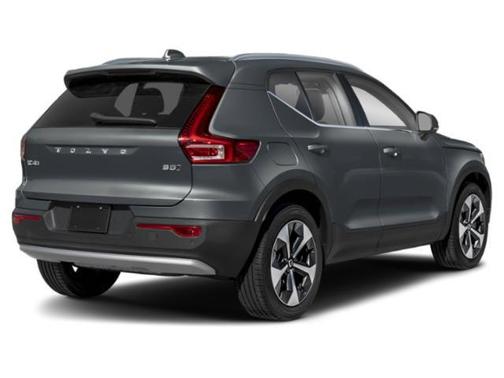 Vapor Grey Metallic 2024 Volvo XC40 B5 Plus Bright Theme