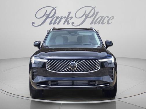 Onyx Black Metallic 2026 Volvo XC90 Plug-In Hybrid Ultra, T8 AWD, Electric/Gasoline, Bright, 7 Seats