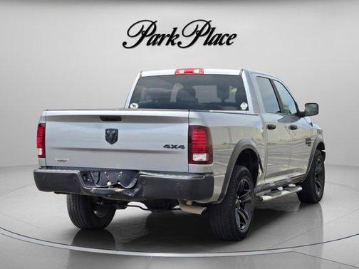 Billet Silver Metallic Clearcoat 2024 RAM 1500 Classic Warlock Crew Cab 4x4 5'7' Box