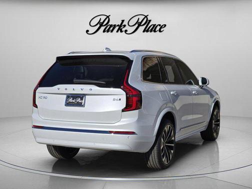 Crystal White Pearl 2026 Volvo XC90 Ultra, B6 AWD Gas (mild hybrid), Gasoline, Bright, 7 Seats