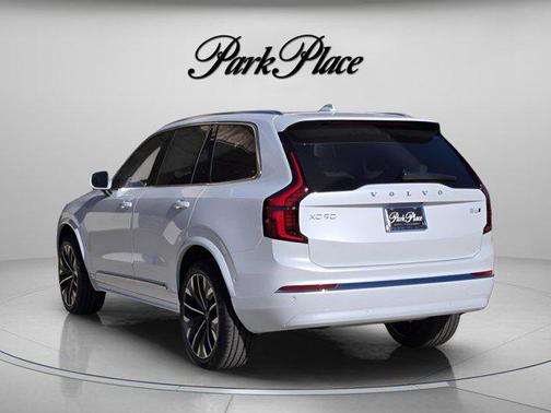 Crystal White Pearl 2026 Volvo XC90 Ultra, B6 AWD Gas (mild hybrid), Gasoline, Bright, 7 Seats