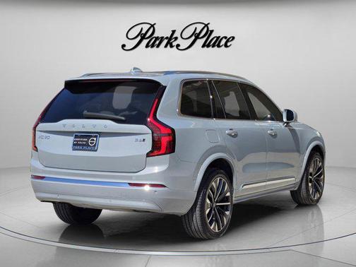 Vapour Grey Metallic 2026 Volvo XC90 Plus, B6 AWD Gas (mild hybrid), Gasoline, Bright, 7 Seats