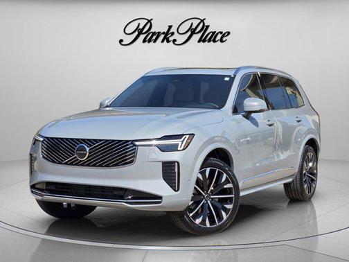 Vapour Grey Metallic 2026 Volvo XC90 Plus, B6 AWD Gas (mild hybrid), Gasoline, Bright, 7 Seats