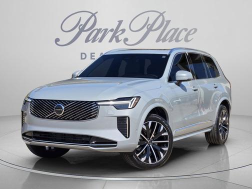 Vapour Grey Metallic 2026 Volvo XC90 Plus, B6 AWD Gas (mild hybrid), Gasoline, Bright, 7 Seats