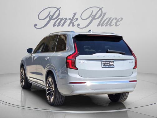 Vapour Grey Metallic 2026 Volvo XC90 Plus, B6 AWD Gas (mild hybrid), Gasoline, Bright, 7 Seats