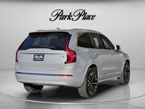 Vapour Grey Metallic 2026 Volvo XC90 Plus, B6 AWD Gas (mild hybrid), Gasoline, Bright, 7 Seats