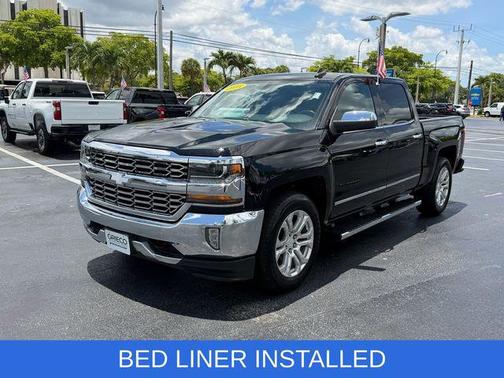 Black 2018 Chevrolet Silverado 1500 LTZ