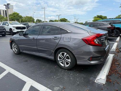 Lunar Silver Metallic 2016 Honda Civic LX