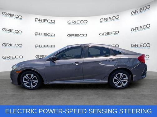 Lunar Silver Metallic 2016 Honda Civic LX
