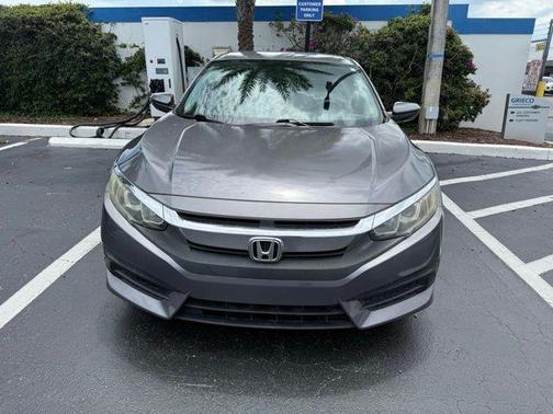 Lunar Silver Metallic 2016 Honda Civic LX