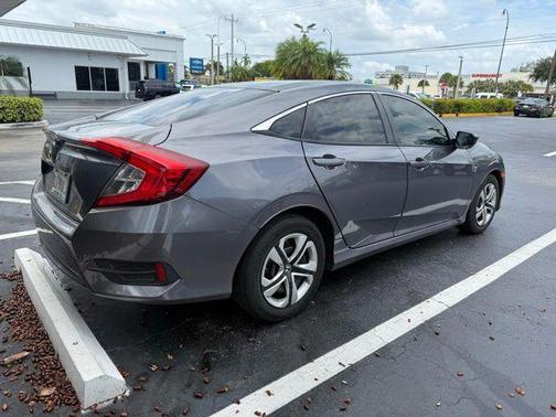 Lunar Silver Metallic 2016 Honda Civic LX