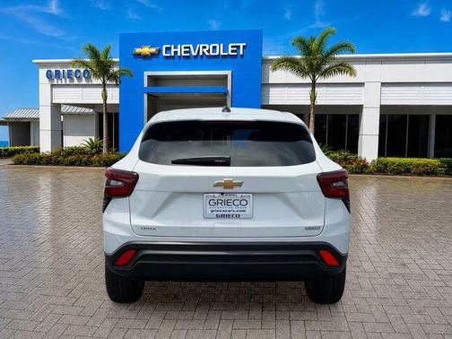 Summit White 2026 Chevrolet Trax LS