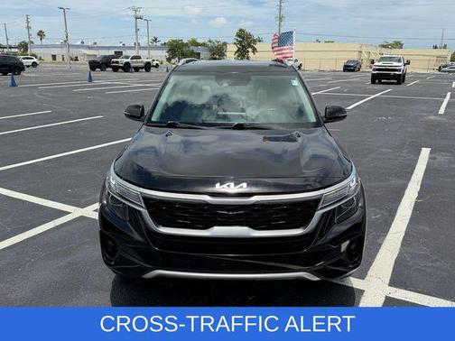 Cherry Black 2023 Kia Seltos EX