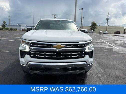 Summit White 2024 Chevrolet Silverado 1500 LTZ