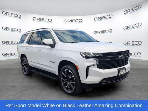 Summit White 2023 Chevrolet Tahoe 4WD RST
