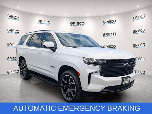 Summit White 2023 Chevrolet Tahoe 4WD RST