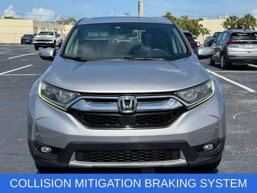 Lunar Silver Metallic 2018 Honda CR-V EX-L