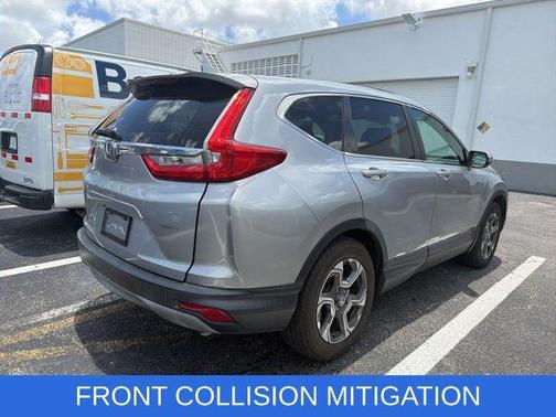 Lunar Silver Metallic 2018 Honda CR-V EX-L