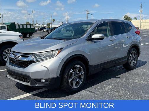 Lunar Silver Metallic 2018 Honda CR-V EX-L