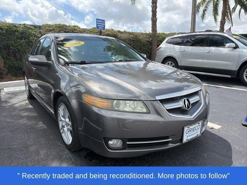 Polished Metal Metallic 2008 Acura TL 3.2