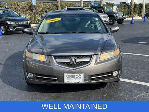 Polished Metal Metallic 2008 Acura TL 3.2