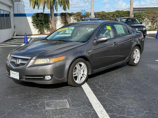 Polished Metal Metallic 2008 Acura TL 3.2