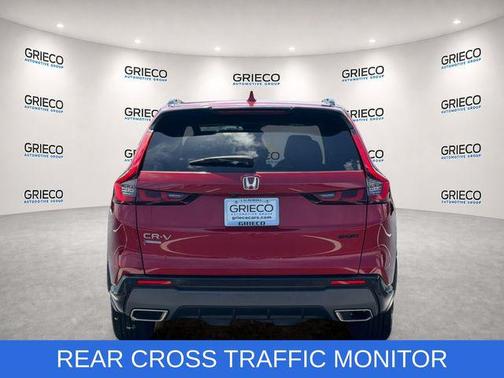 Radiant Red Metallic 2024 Honda CR-V Hybrid Sport FWD