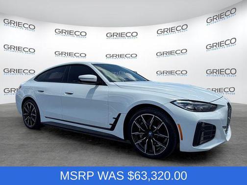 Alpine White 2023 BMW i4 Gran Coupe eDrive40