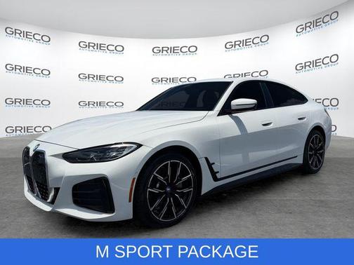Alpine White 2023 BMW i4 Gran Coupe eDrive40