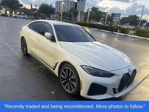 Alpine White 2023 BMW i4 Gran Coupe eDrive40