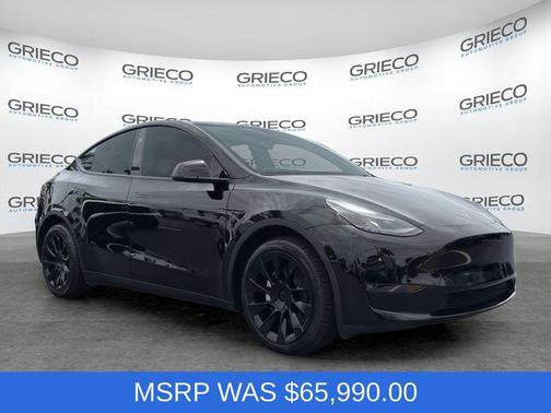 Solid Black 2023 Tesla Model Y Long Range Dual Motor All-Wheel Drive