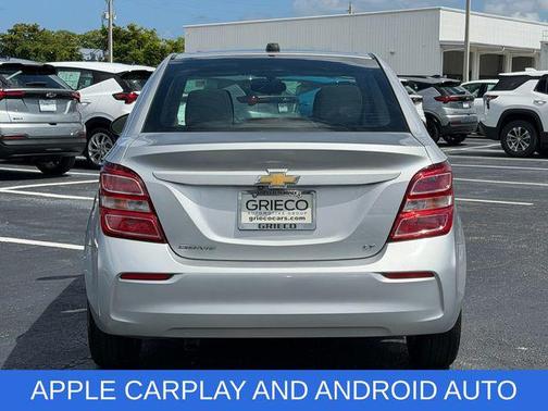 Silver Ice Metallic 2020 Chevrolet Sonic FWD Sedan LT