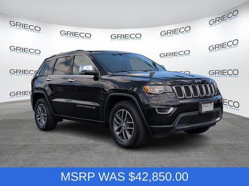 Diamond Black Crystal Pearlcoat 2018 Jeep Grand Cherokee Limited