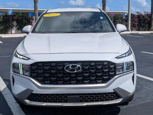 Quartz White 2022 Hyundai SANTA FE SE
