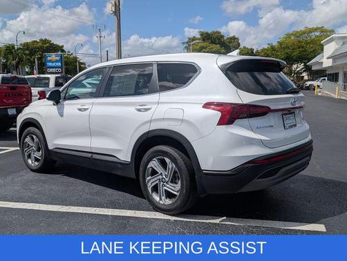 Quartz White 2022 Hyundai SANTA FE SE