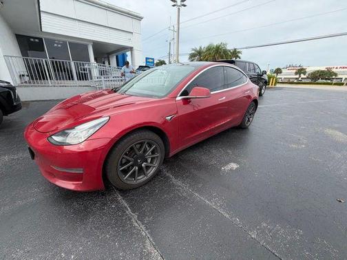 Red Multi-Coat 2019 Tesla Model 3 Standard Range