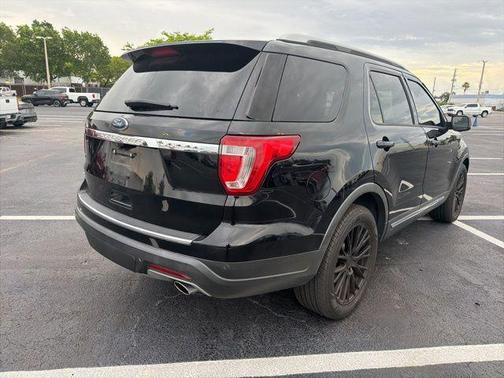 SHADOW BLACK 2018 Ford Explorer XLT