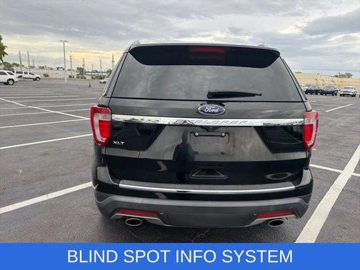 SHADOW BLACK 2018 Ford Explorer XLT