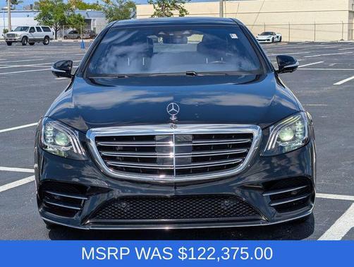 Black 2020 Mercedes-Benz S-Class S 560