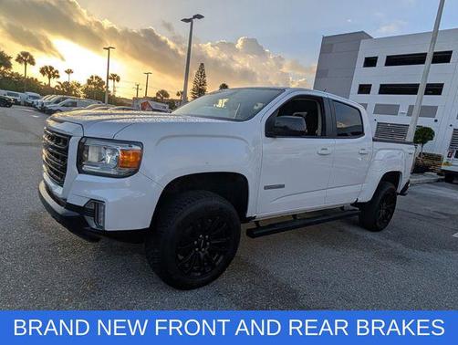 Summit White 2022 GMC Canyon Elevation