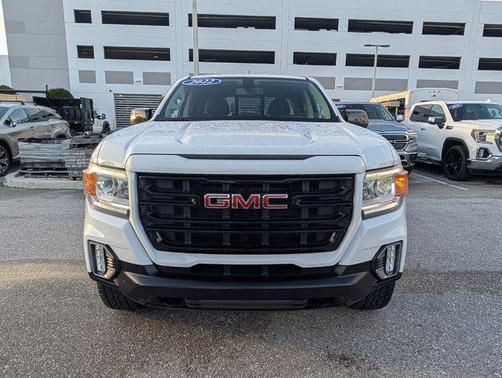 Summit White 2022 GMC Canyon Elevation