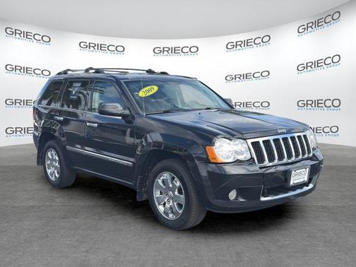 Brilliant Black Crystal Pearlcoat 2009 Jeep Grand Cherokee Overland