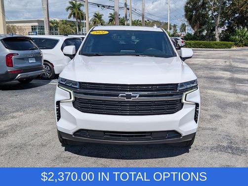 Summit White 2021 Chevrolet Tahoe 2WD RST
